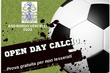 Open Day Calcio Borgo Vercelli
